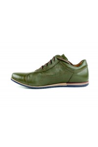 Olivgrüne urbane Schuhe -...