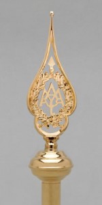 Baldachingestänge - und Abschlussknöpfe - Liturgische Geräte - LiturgischeKleidung.de