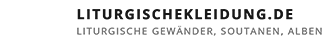 Liturgische Kleidung - Liturgische Gewänder, Soutanen, Alben.