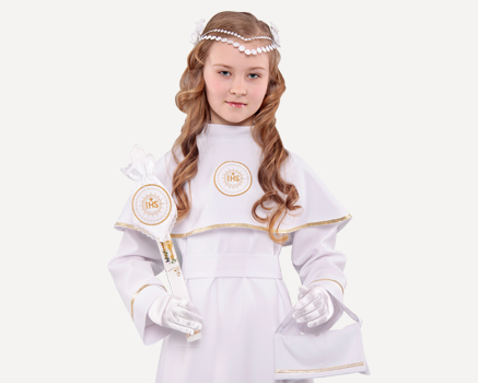 Kommunionalben + Zubehör